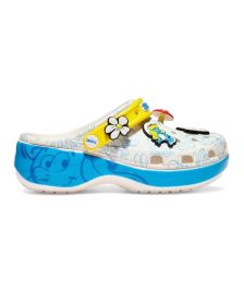 Zuecos Crocs The Smurfs Platform