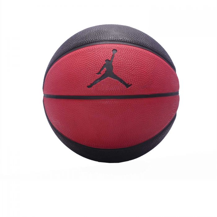 Bola de Basquete Nike Jordan Mini Tamanho 3 - Preta com Vermelha -  BB0629-682