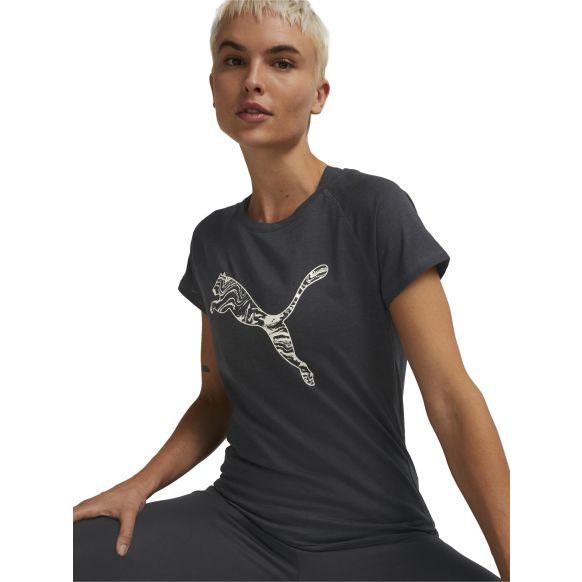 Remera Puma Run Logo