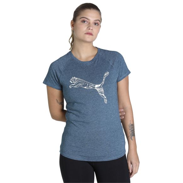 Remera Puma Run Logo